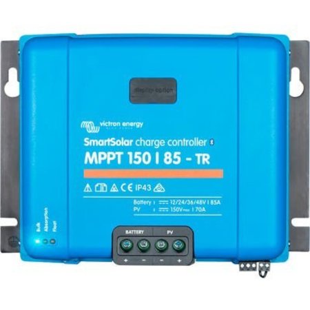 INVERTERS R US Victron Energy SmartSolar Charge Controller, MPPT 150V/85-Tr Screw Connection VE.Can, Blue, Aluminum SCC115085411